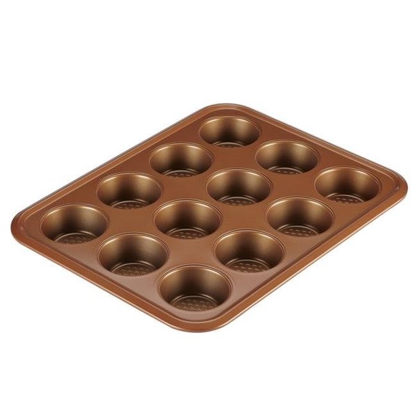 Ayesha Curry Ayesha Curry 47002 12-Cup Muffin Pan; Copper 47002